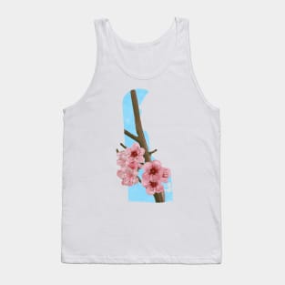 Delaware Peach Blossom Tank Top